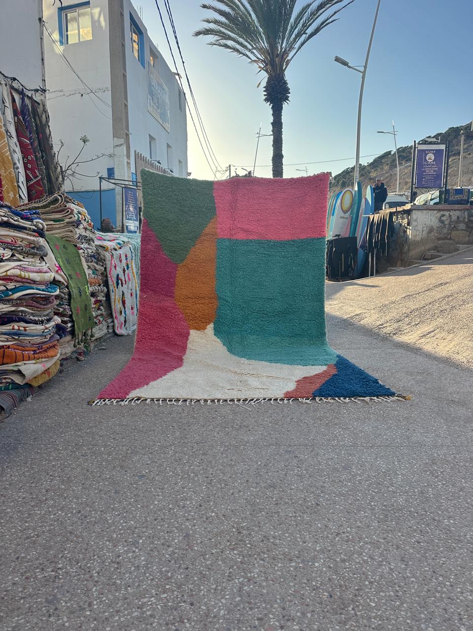 Handmade Azilal Rug, size 300 x 200 cm || 9.84 x 6.56 ft