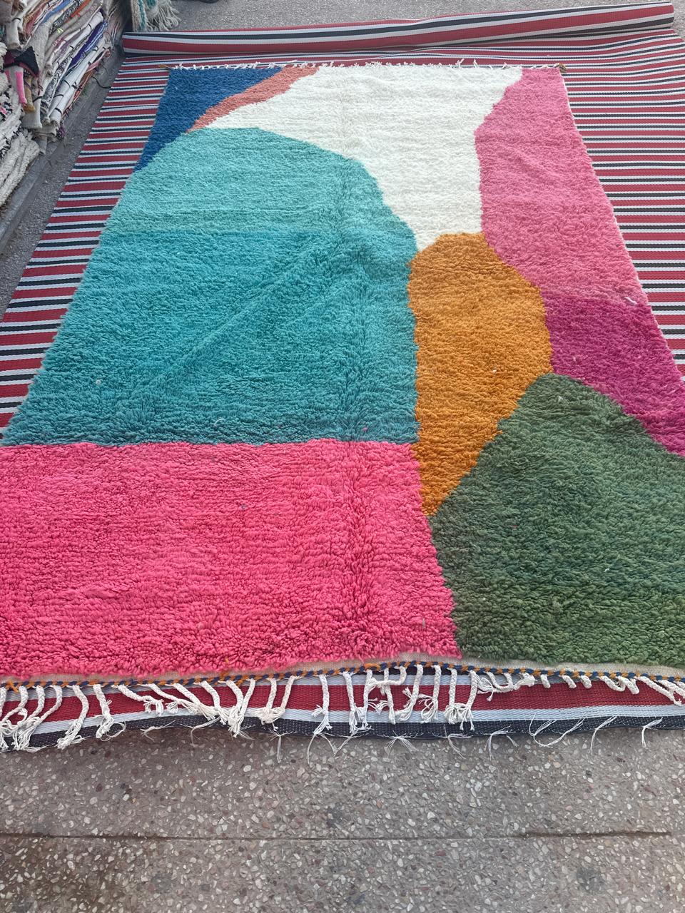 Handmade Azilal Rug, size 300 x 200 cm || 9.84 x 6.56 ft