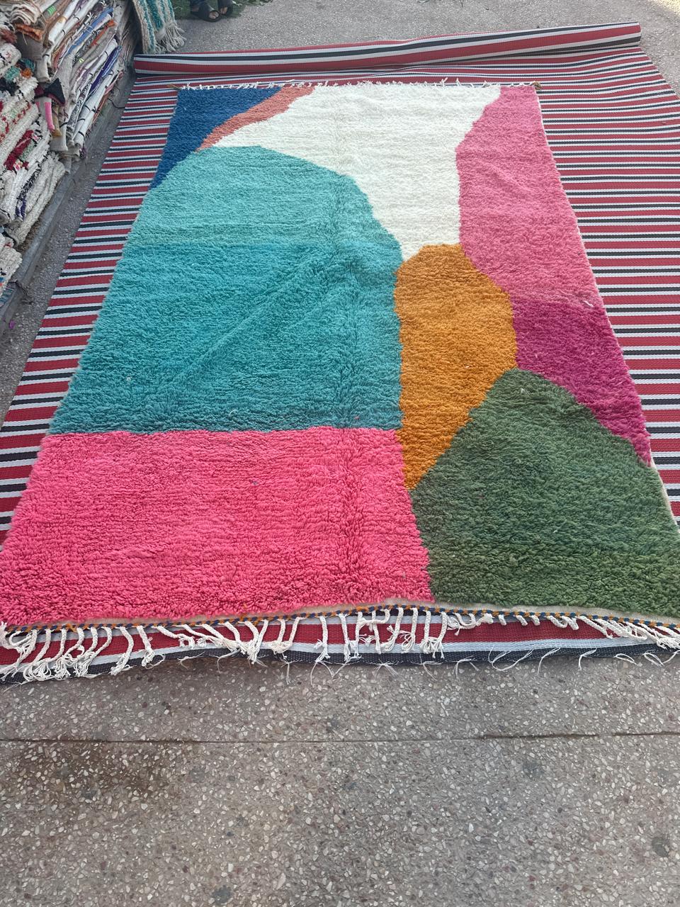 Handmade Azilal Rug, size 300 x 200 cm || 9.84 x 6.56 ft