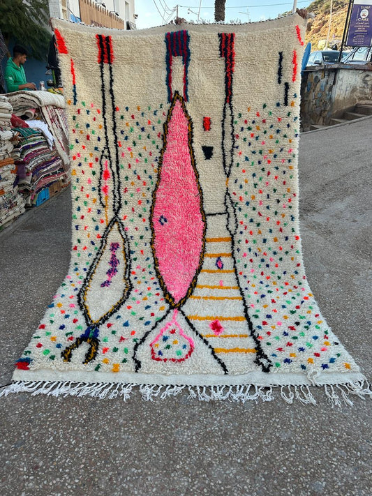 Handmade Azilal Rug, size 300 x 200 cm || 9.84 x 6.56 ft