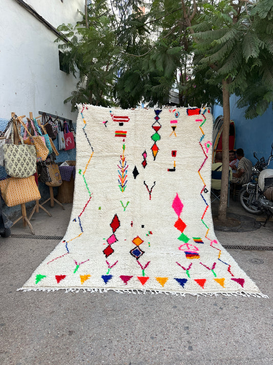 Handmade Azilal Rug, size 300 x 200 cm || 9.84 x 6.56 ft