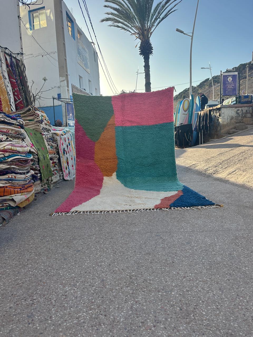 Handmade Azilal Rug, size 300 x 200 cm || 9.84 x 6.56 ft