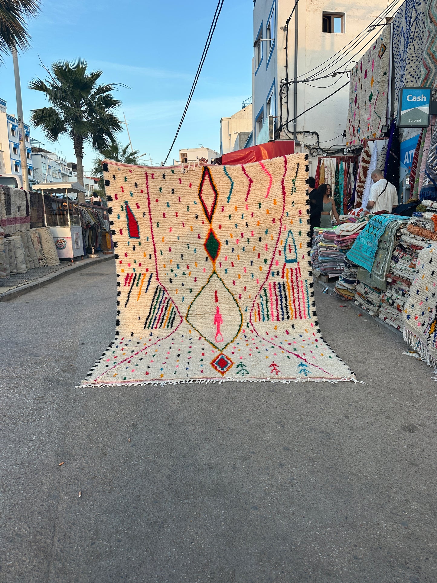 Handmade Azilal Rug, size 300 x 200 cm || 9.84 x 6.56 ft