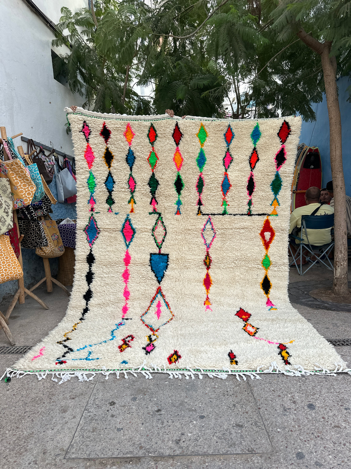 Handmade Azilal Rug, size 300 x 200 cm || 9.84 x 6.56 ft