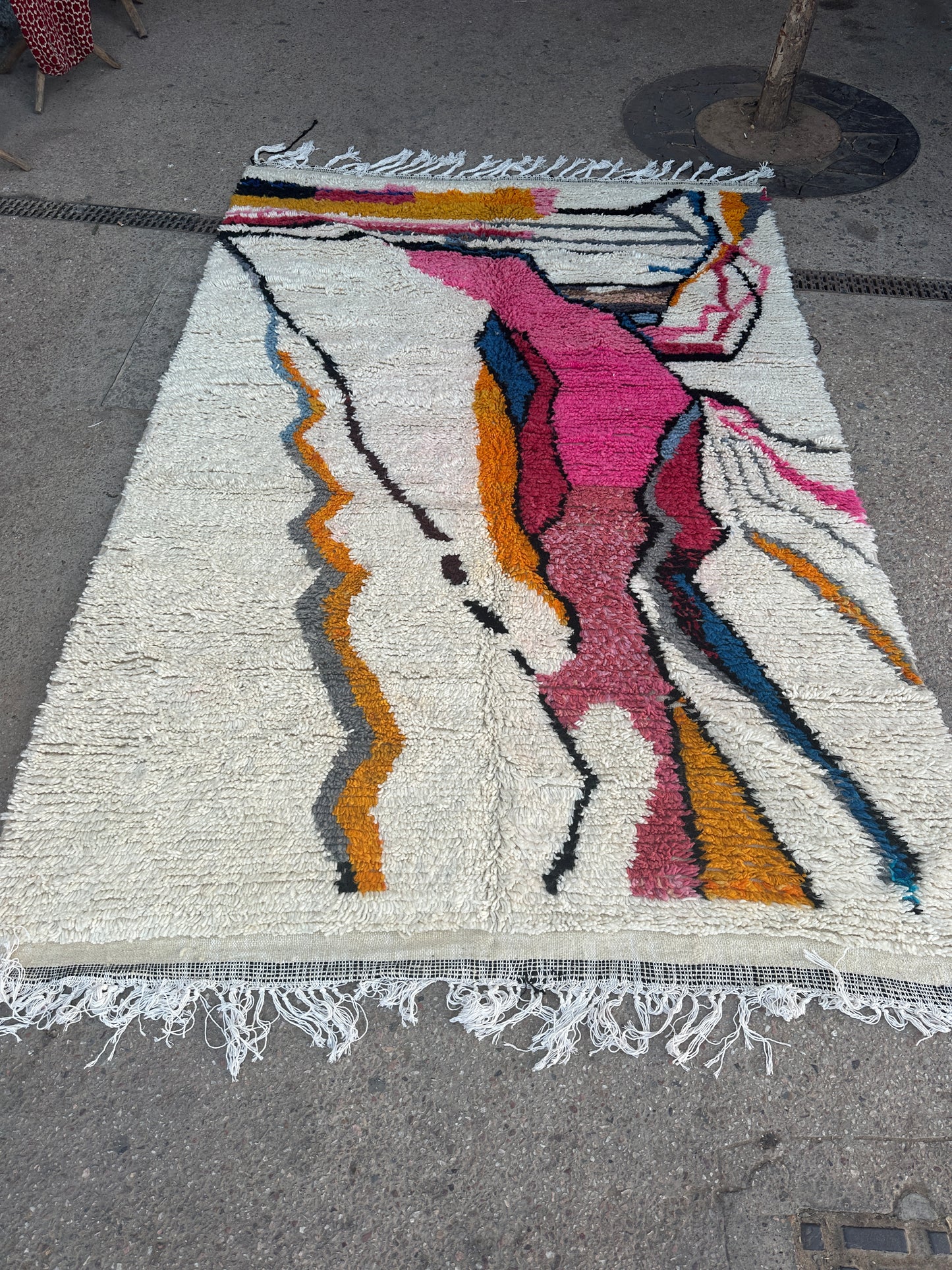 Handmade Azilal Rug, size 300 x 200 cm || 9.84 x 6.56 ft