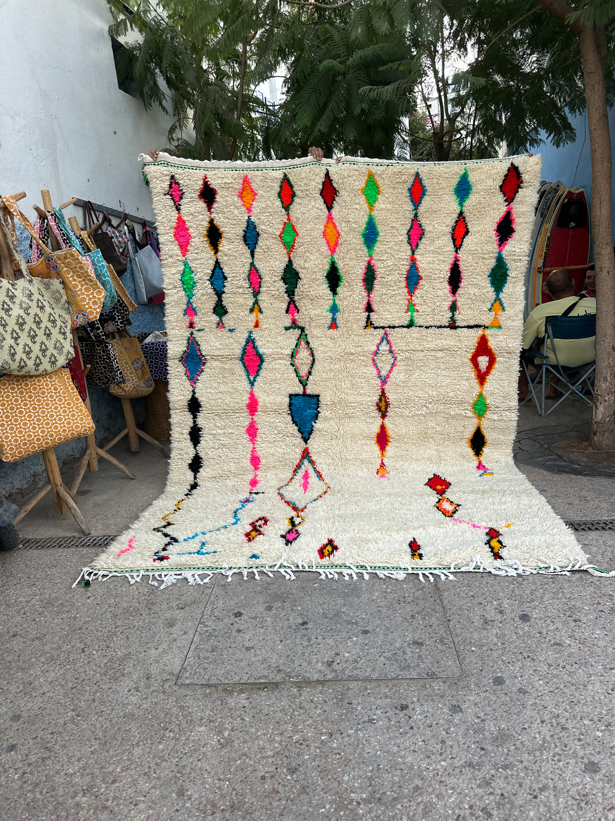 Handmade Azilal Rug, size 300 x 200 cm || 9.84 x 6.56 ft