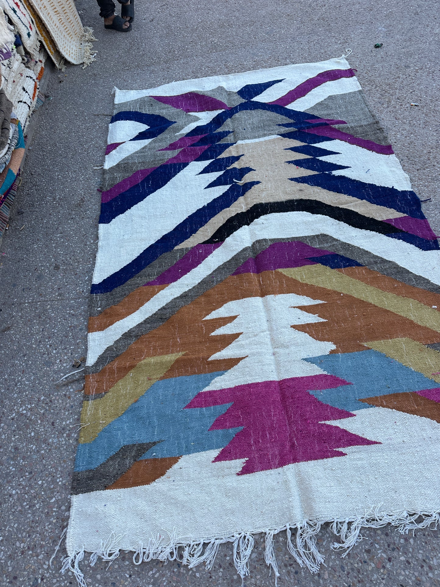 Carpet kelim 250 x 150 cm || 8.2 x 4.92 ft