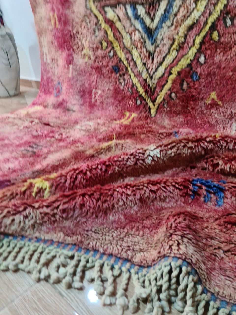 Handmade mrirt, size 250 x 150 cm || 8.2 x 4.92 ft