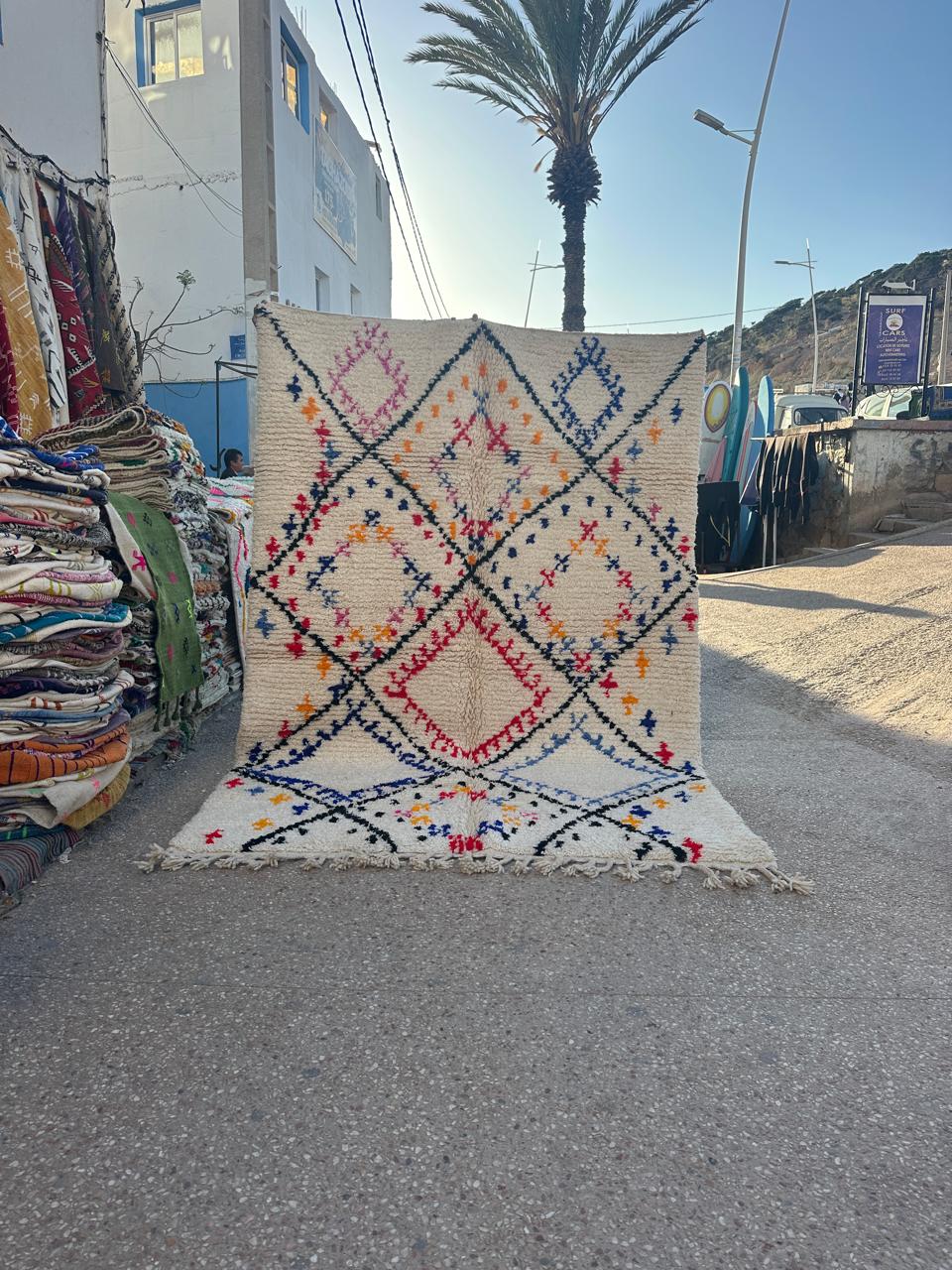 Handmade Azilal Rug, size 300 x 200 cm || 9.84 x 6.56 ft