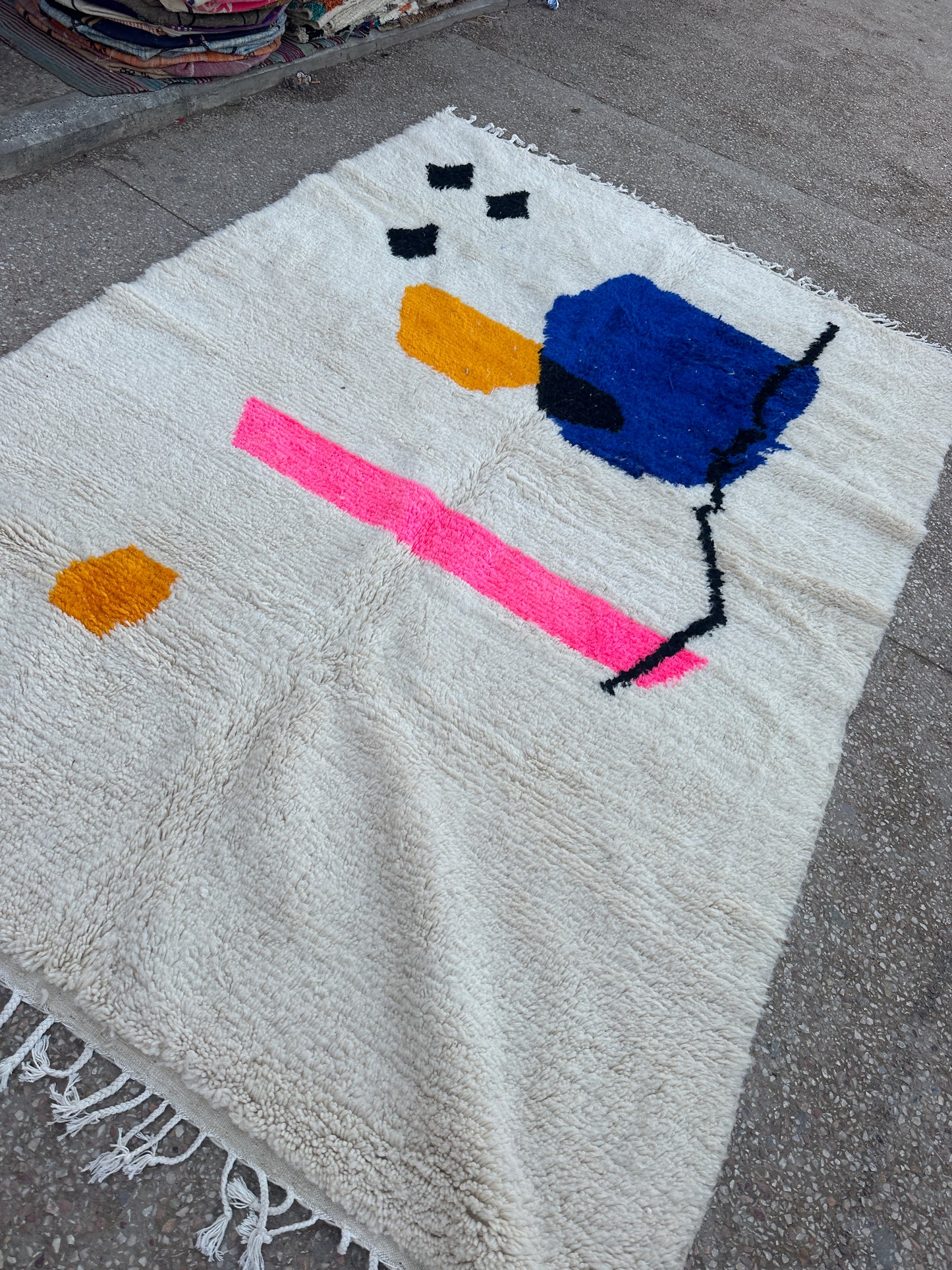 Carpet  azilal Rug LARGE size 300 x 200 cm || 9.84 x 6.56 ft