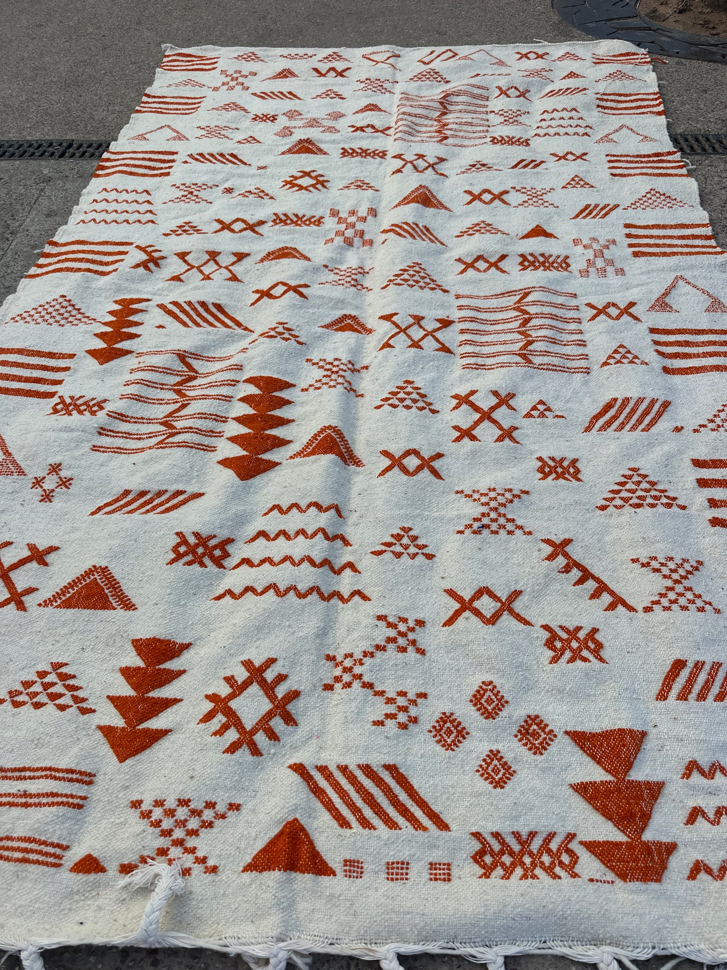 Handmade Kelim Rug, size 250 x 150 cm || 8.2 x 4.92 ft