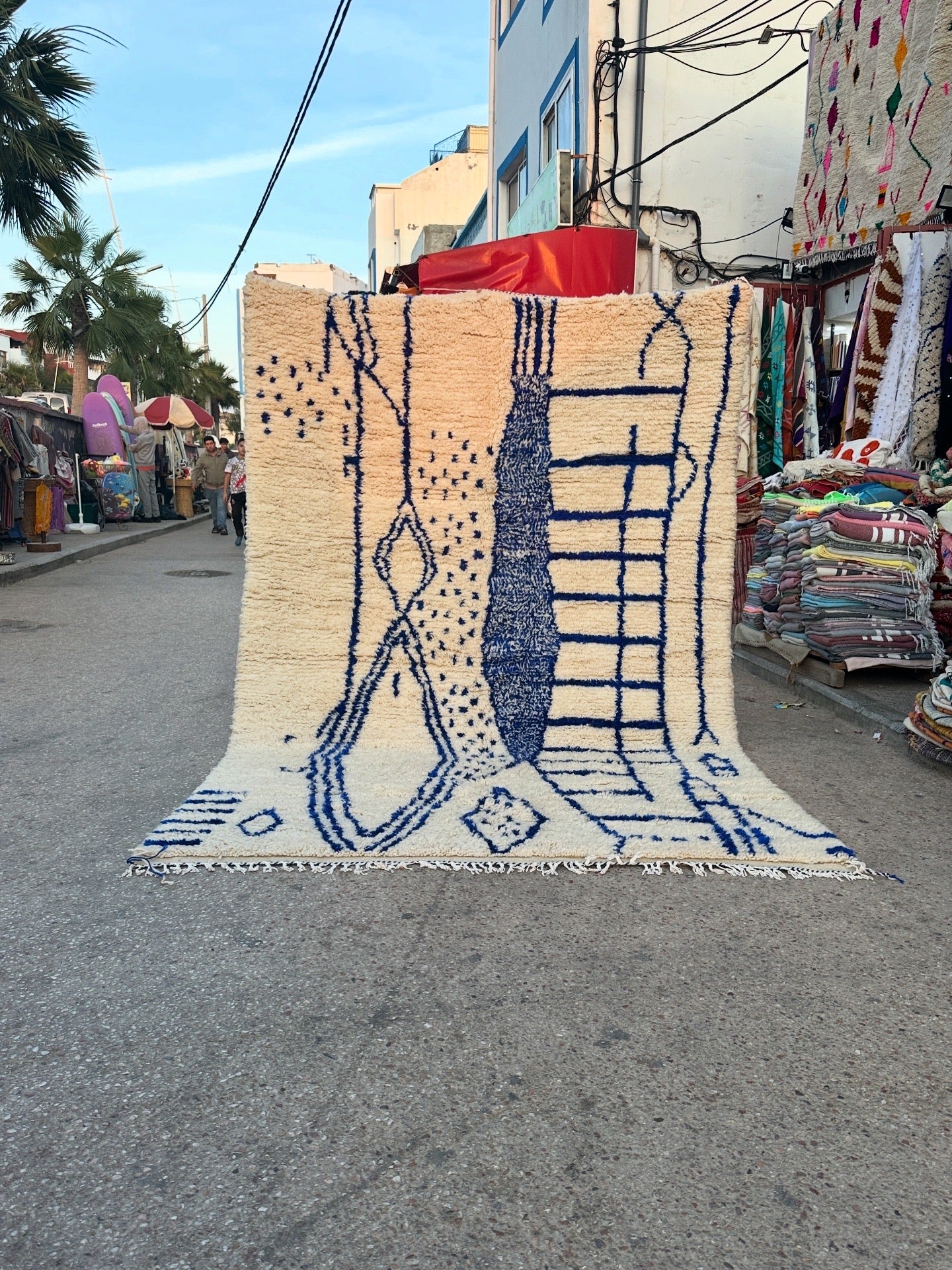 Handmade Azilal Rug, size 300 x 200 cm || 9.84 x 6.56 ft