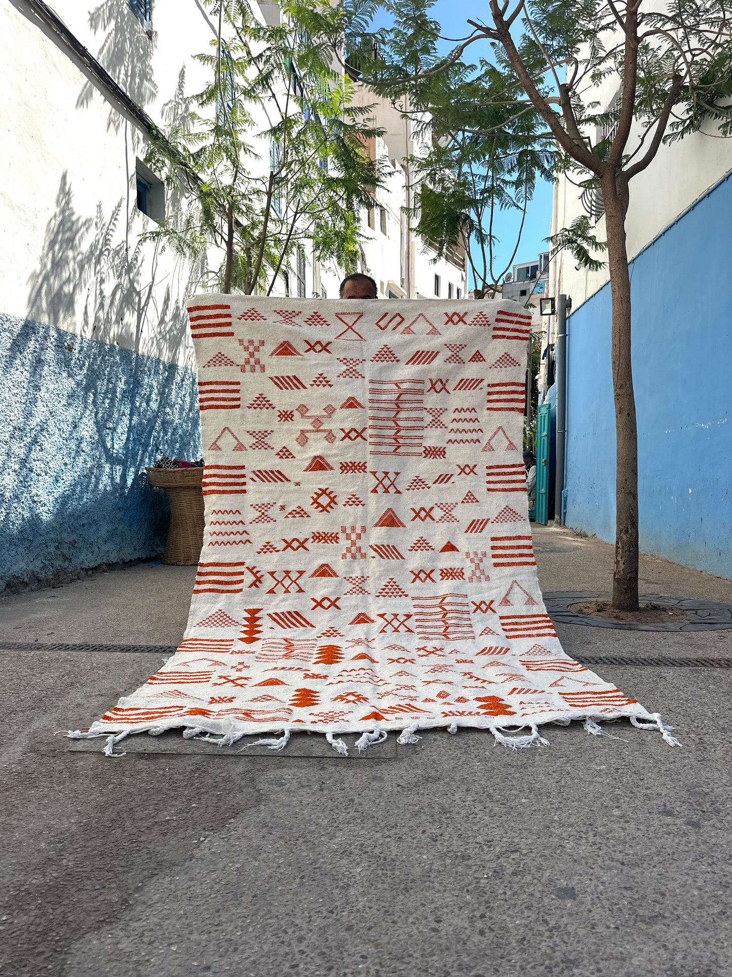 Handmade Kelim Rug, size 250 x 150 cm || 8.2 x 4.92 ft
