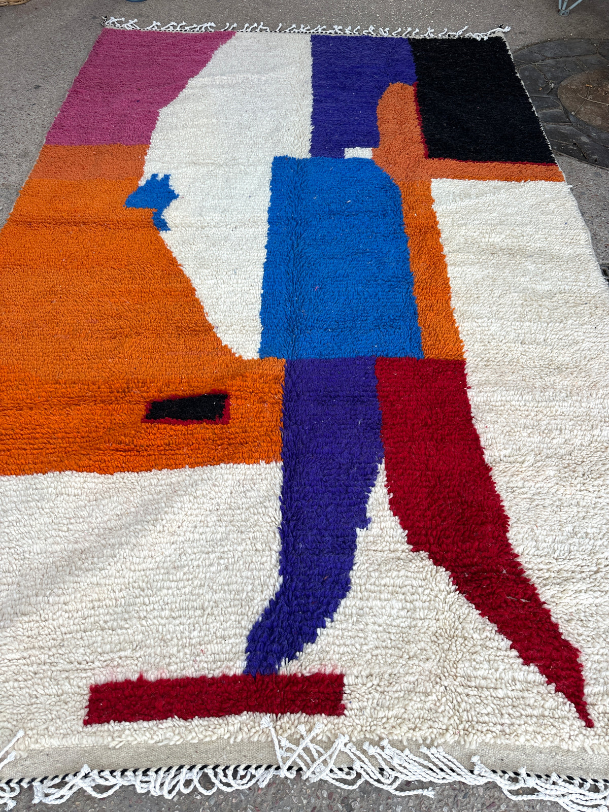 Handmade Azilal Rug, size 300 x 200 cm || 9.84 x 6.56 ft