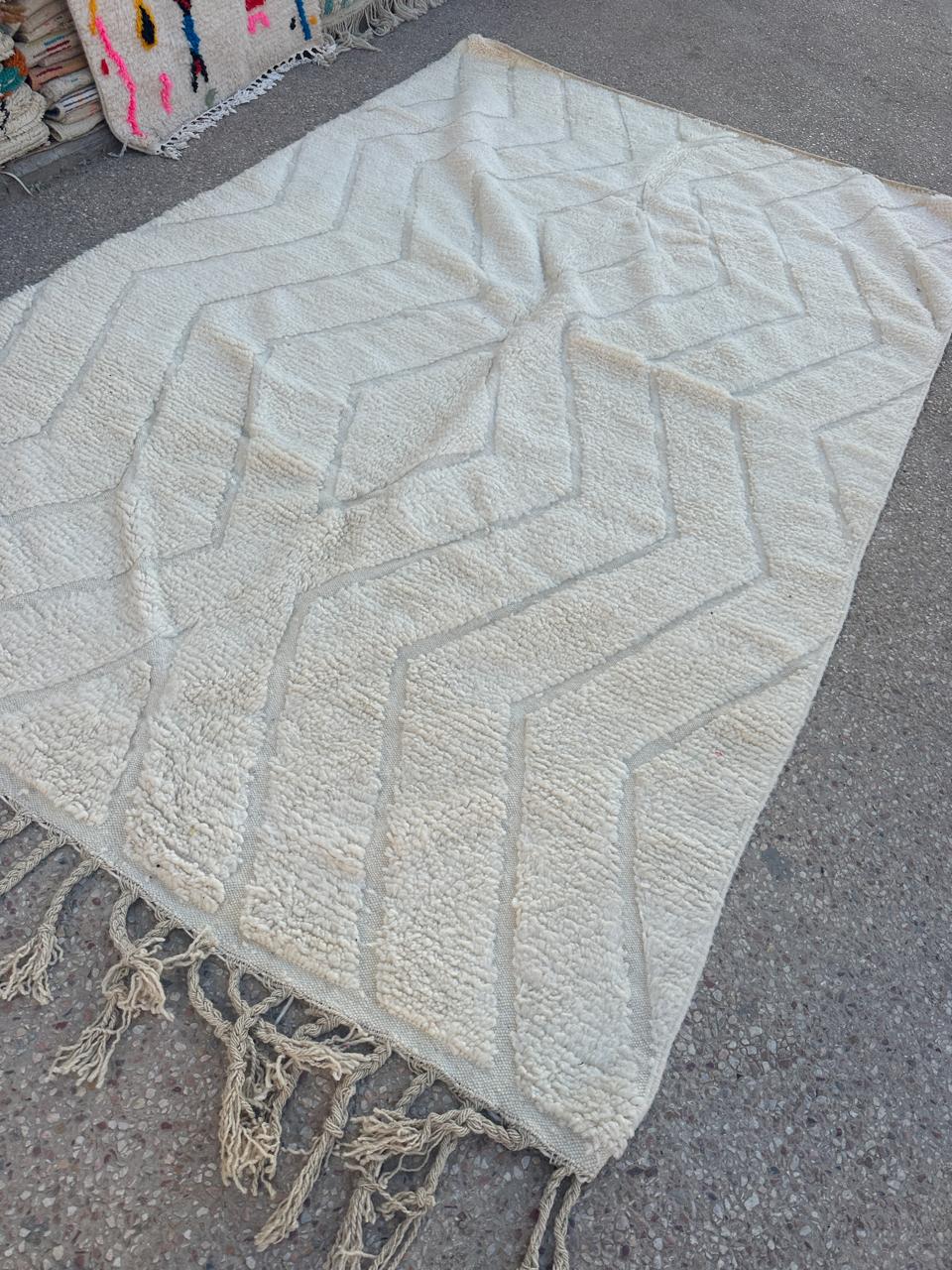 Handmade Beni Ouarain, size 300 x 200 cm || 9.84 x 6.56 ft