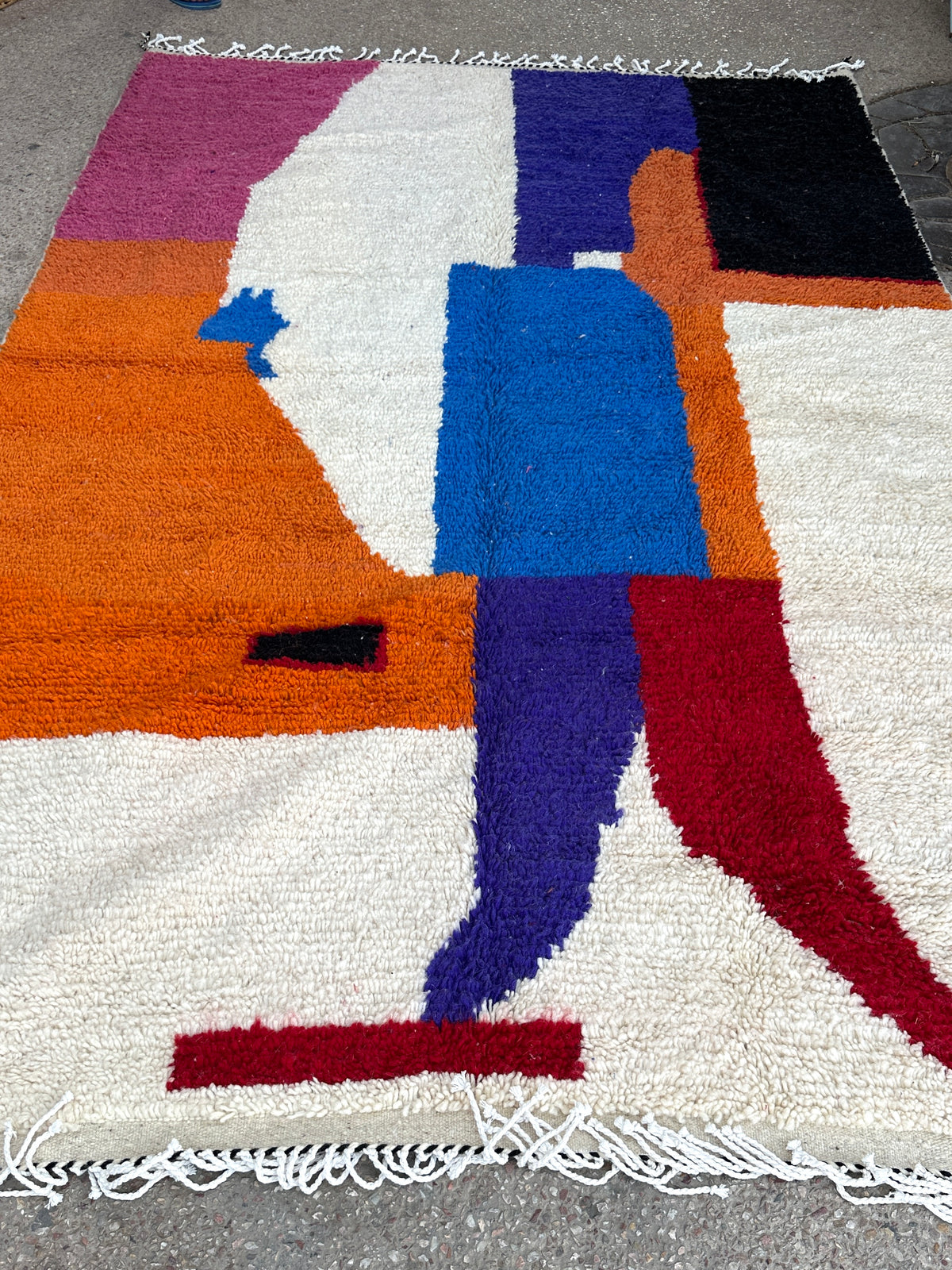 Handmade Azilal Rug, size 300 x 200 cm || 9.84 x 6.56 ft