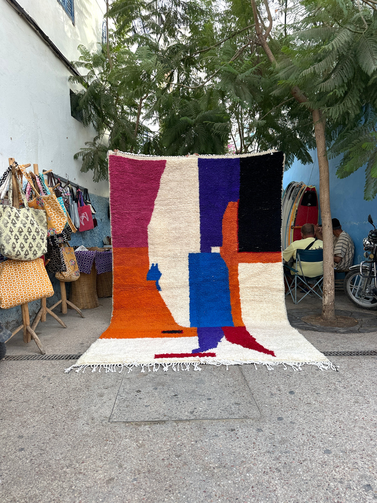 Handmade Azilal Rug, size 300 x 200 cm || 9.84 x 6.56 ft