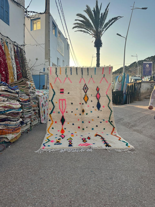 Handmade Azilal Rug, size 300 x 200 cm || 9.84 x 6.56 ft