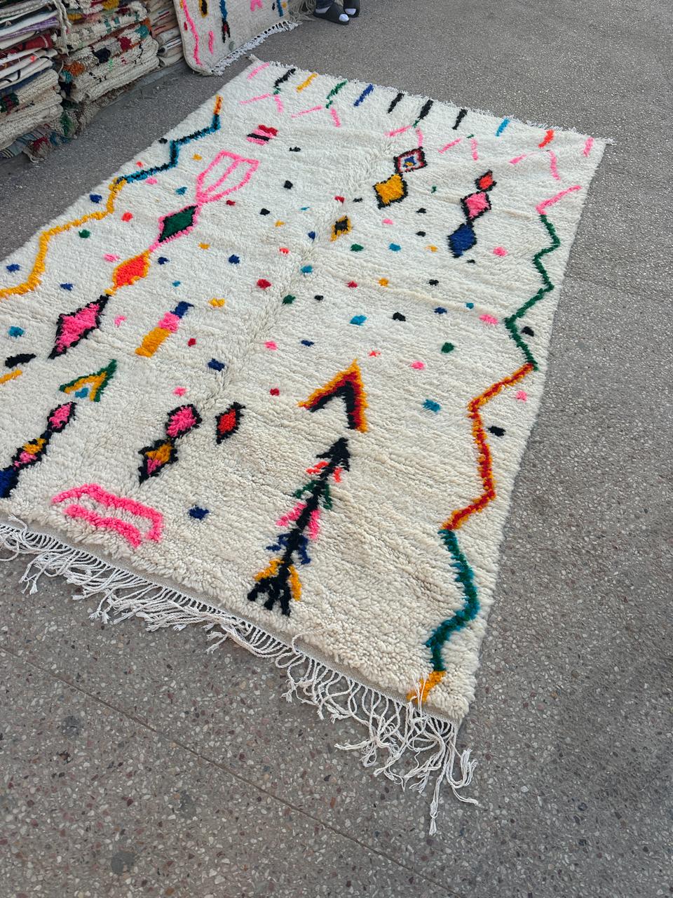 Handmade Azilal Rug, size 300 x 200 cm || 9.84 x 6.56 ft