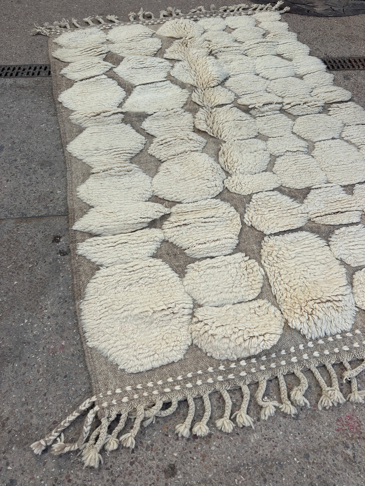 Beni Ouarain Rug size 230 x 140 cm