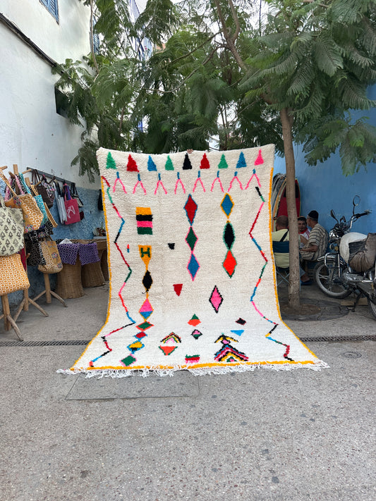 Handmade Azilal Rug, size 300 x 200 cm || 9.84 x 6.56 ft