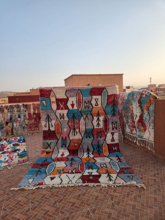 Handmade baajad Rug, size 300 x 200 cm || 9.84 x 6.56 ft