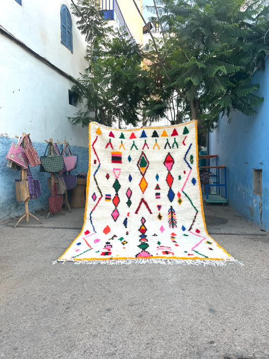 Handmade Azilal Rug, size 300 x 200 cm || 9.84 x 6.56 ft