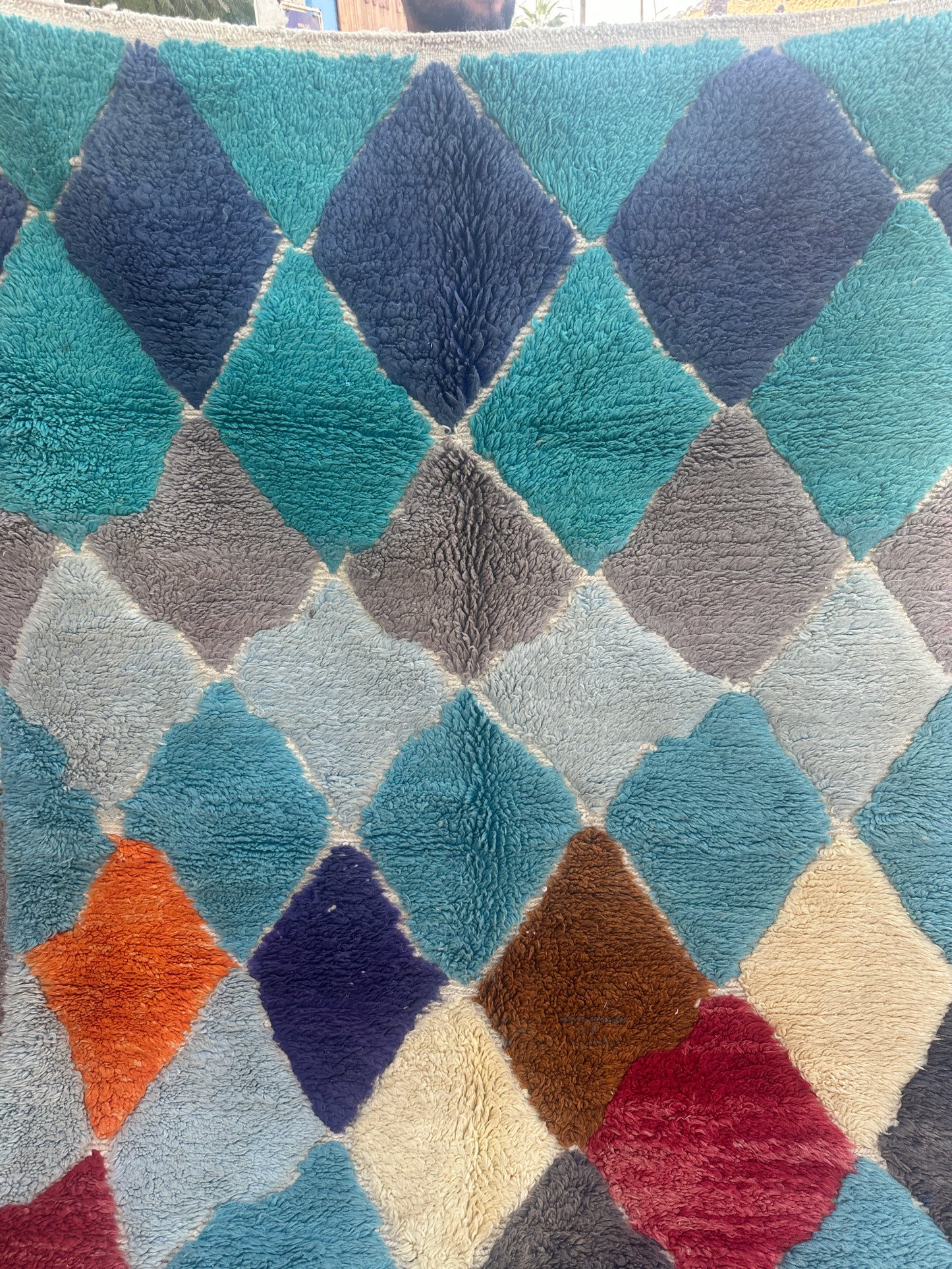 Handmade Azilal Rug, size 250 x 150 cm || 8.2 x 4.92 ft