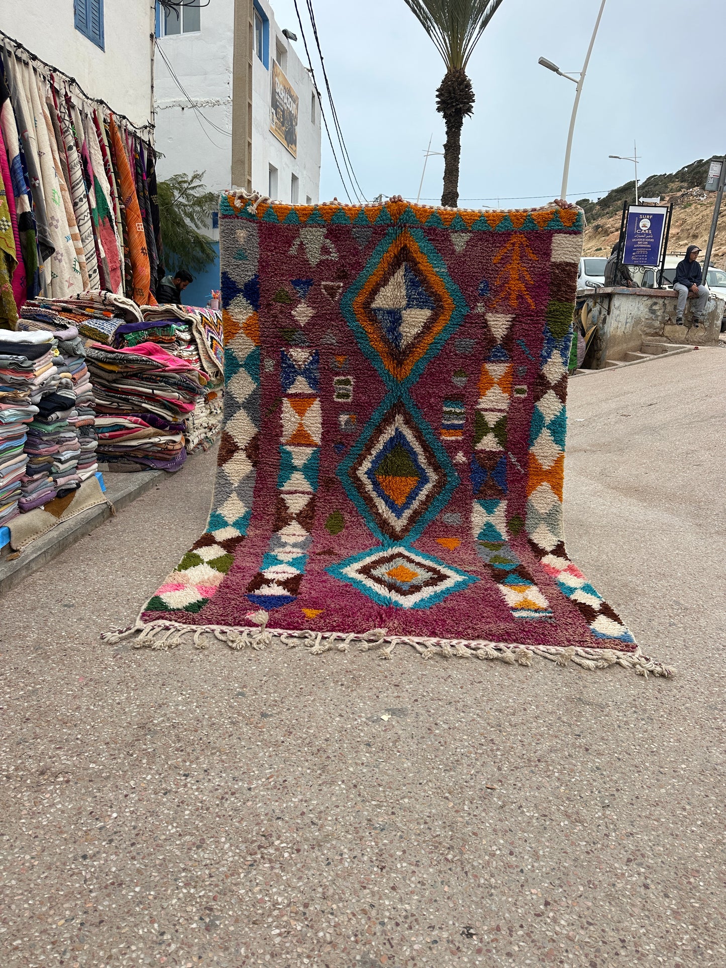 Handmade Azilal Rug, size 300 x 200 cm || 9.84 x 6.56 ft