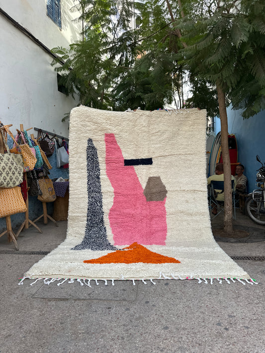Handmade Azilal Rug, size 300 x 200 cm || 9.84 x 6.56 ft