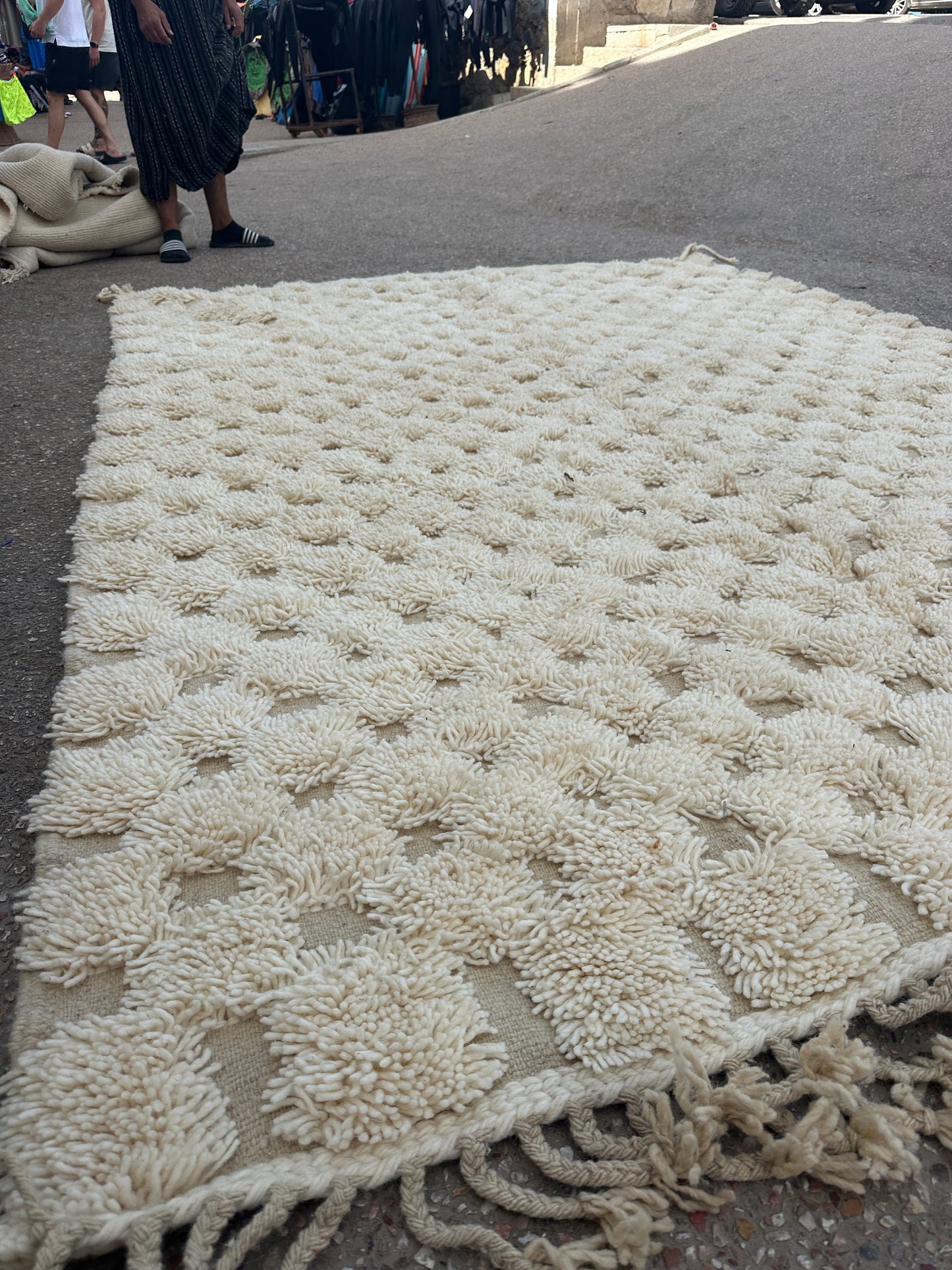 Carpet  Beni Ouarain Rug LARGE size 300 x 200 cm || 9.84 x 6.56 ft