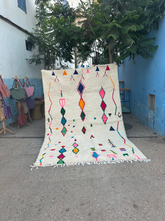 Handmade Azilal Rug, size 300 x 200 cm || 9.84 x 6.56 ft
