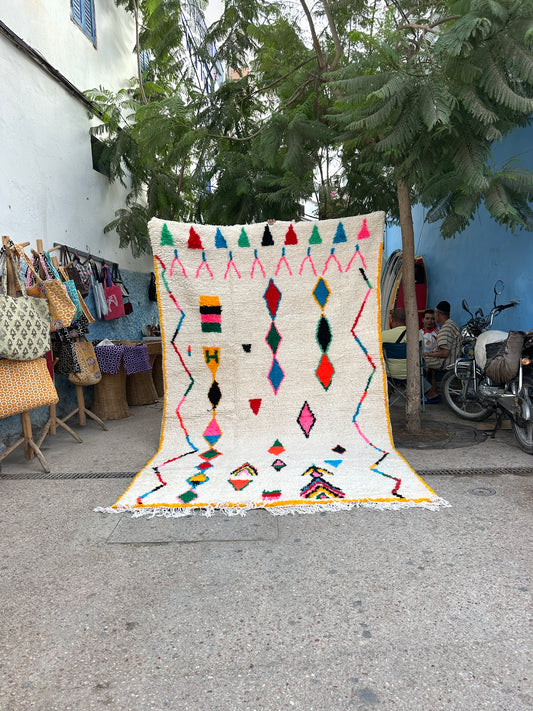 Handmade Azilal Rug, size 300 x 200 cm || 9.84 x 6.56 ft