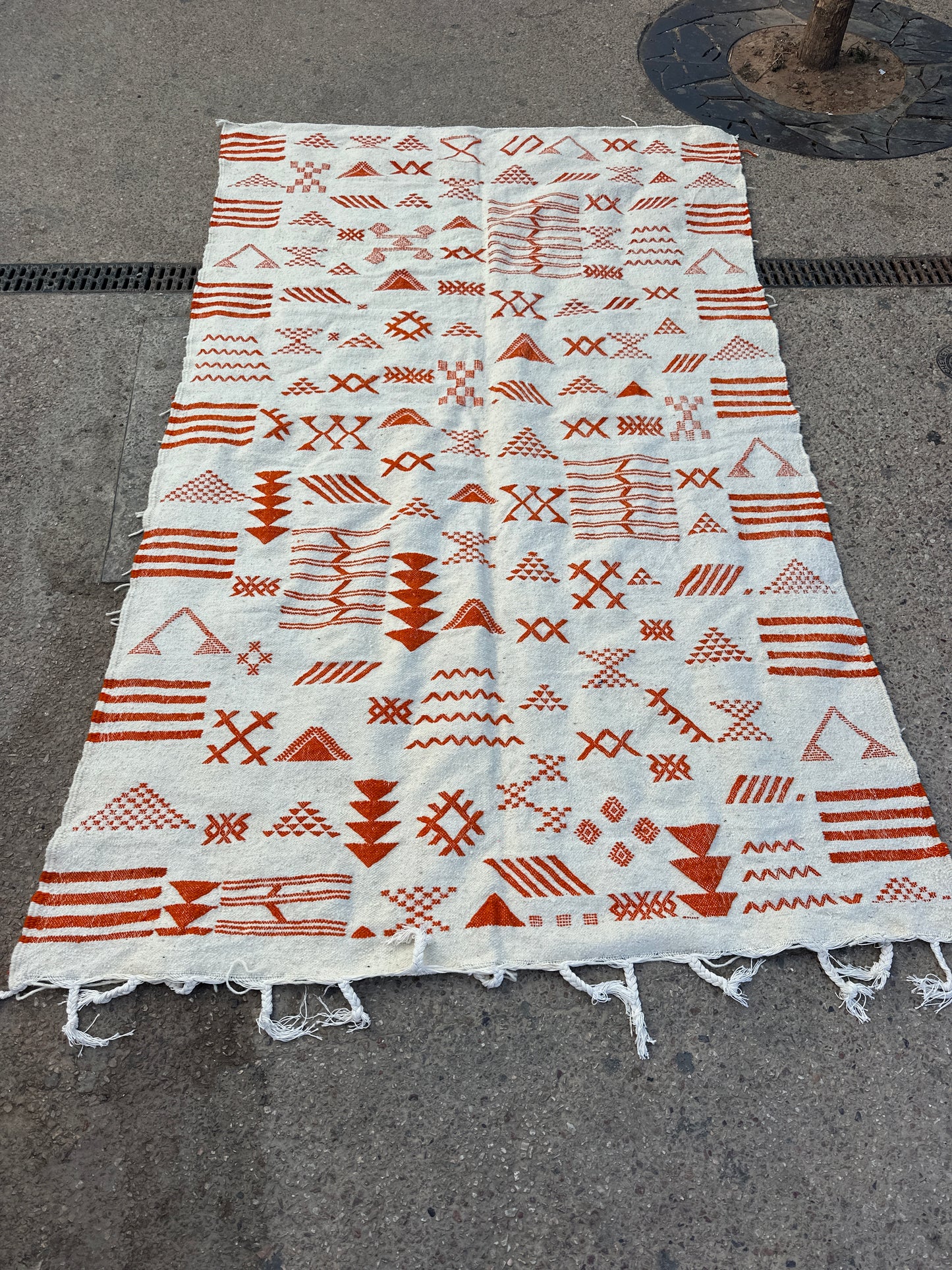 Handmade Kelim Rug, size 250 x 150 cm || 8.2 x 4.92 ft