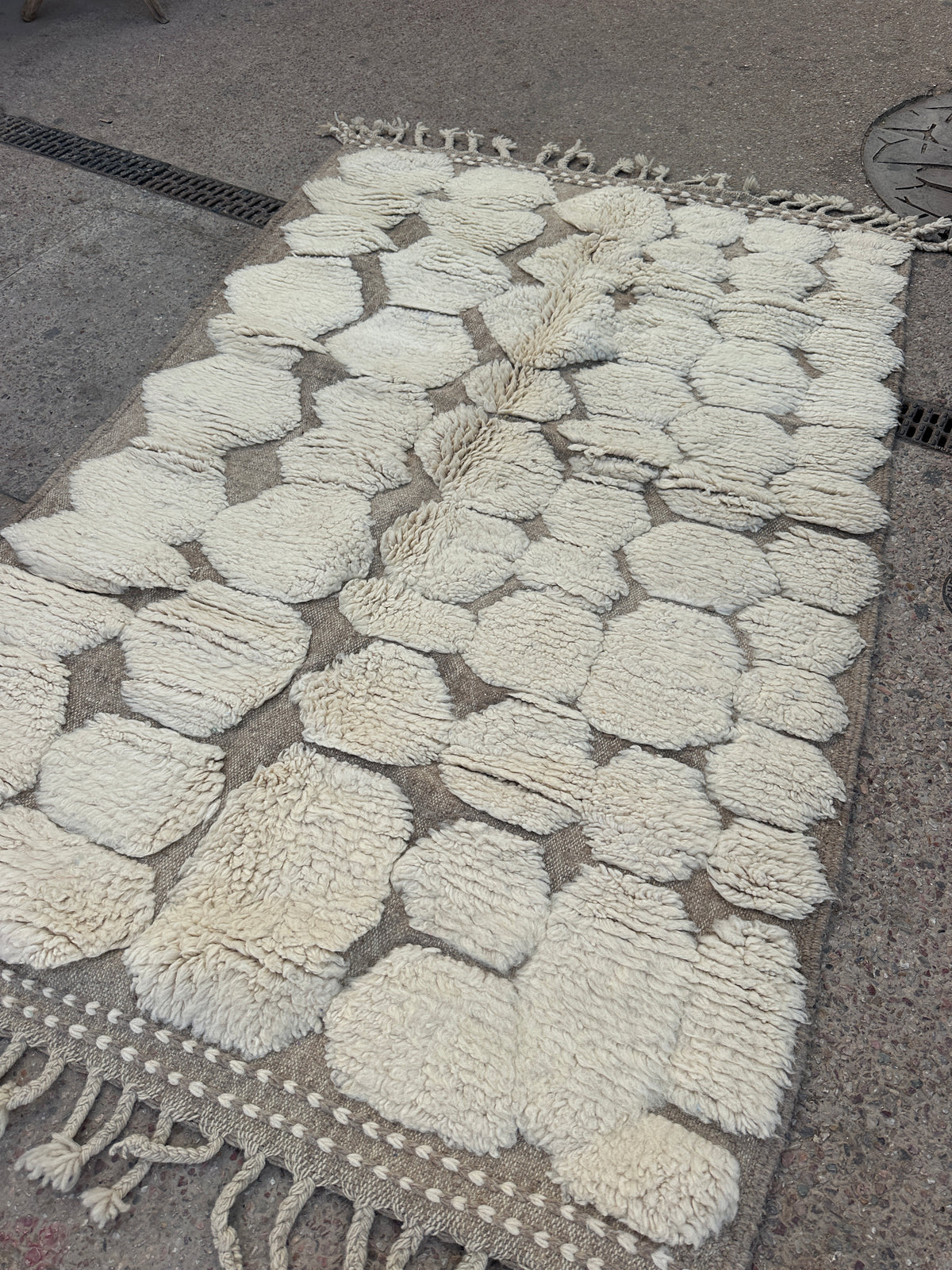 Beni Ouarain Rug size 230 x 140 cm