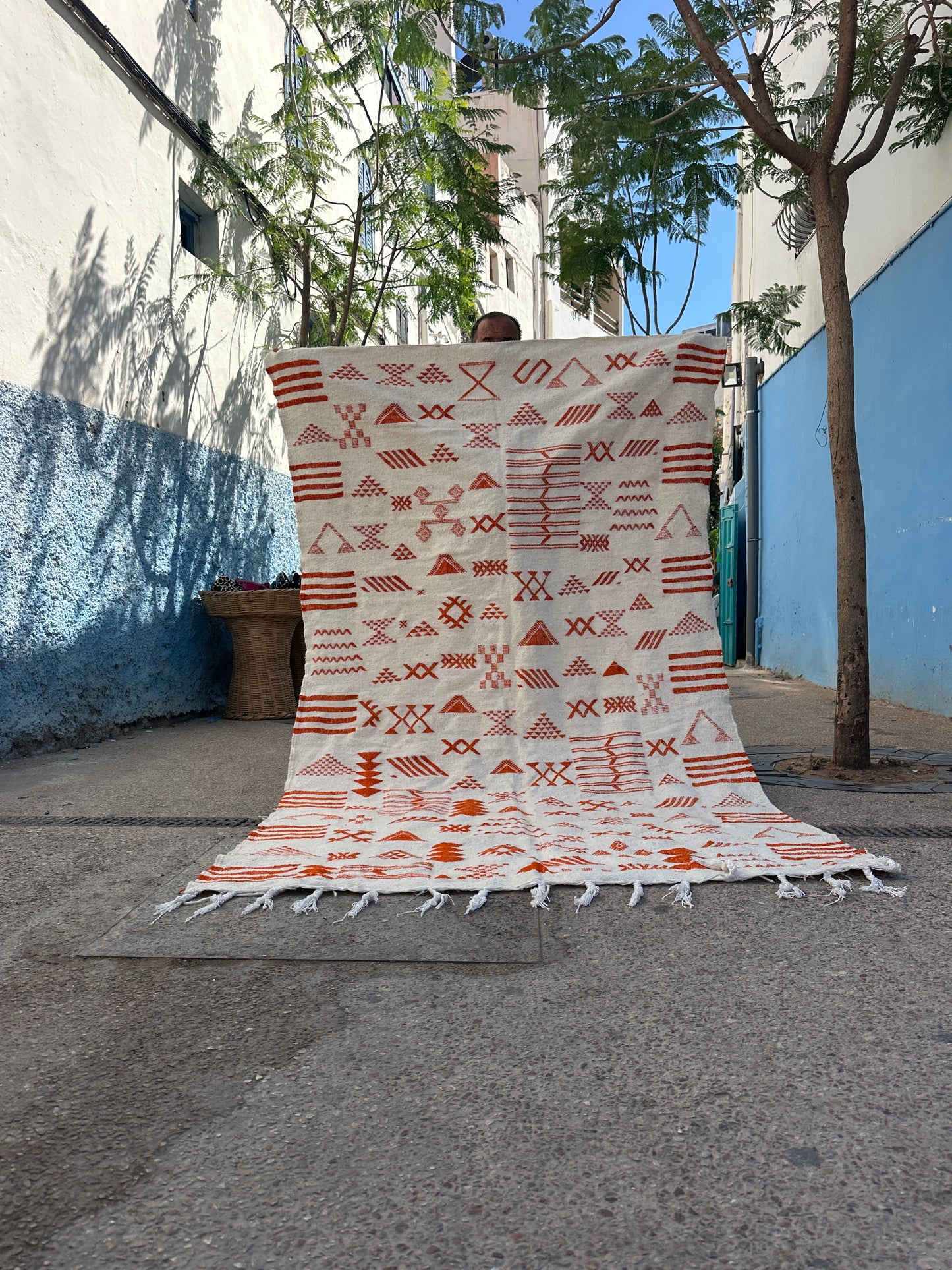 Handmade Kelim Rug, size 250 x 150 cm || 8.2 x 4.92 ft