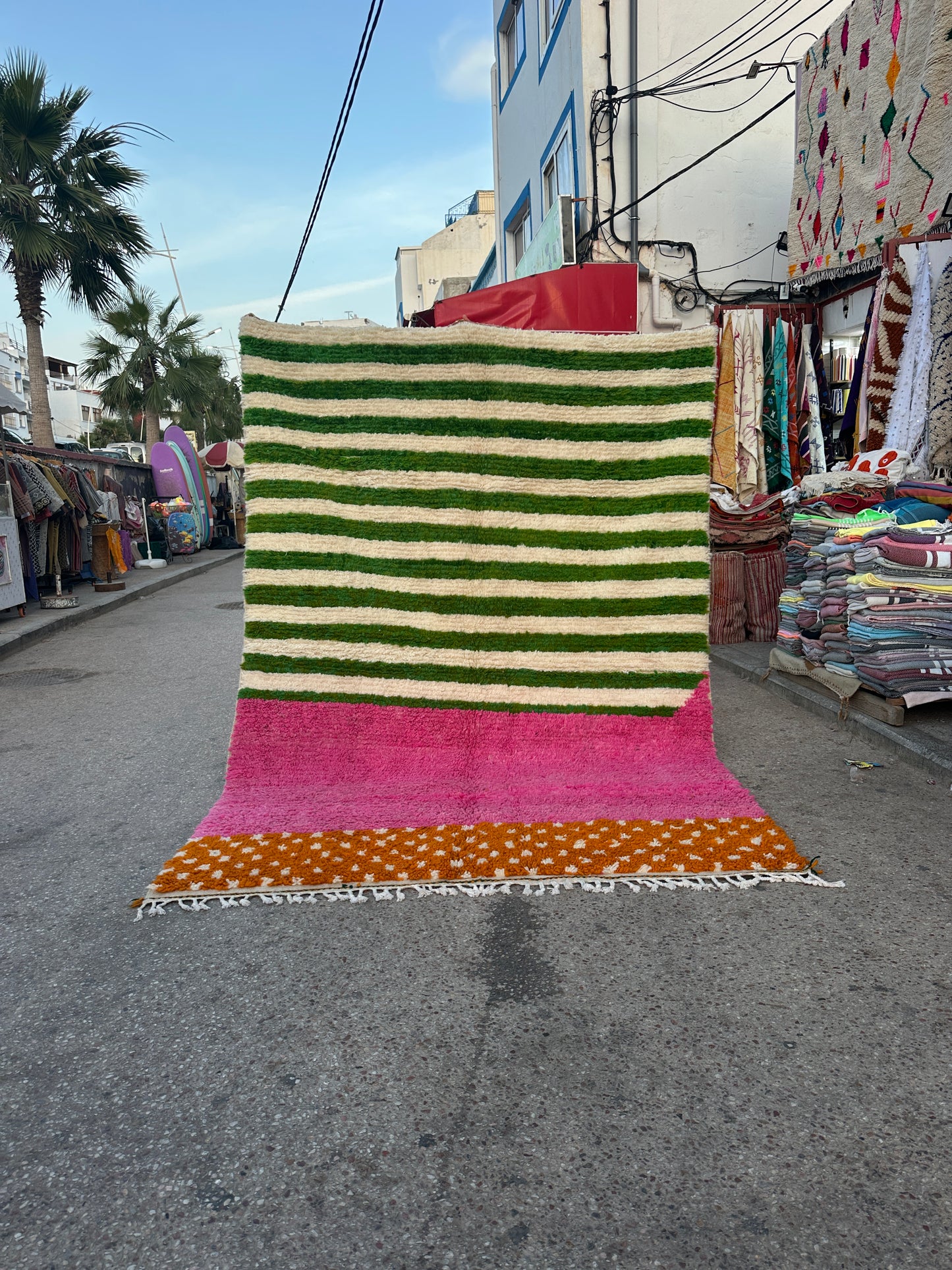 Handmade Azilal Rug, size 300 x 200 cm || 9.84 x 6.56 ft