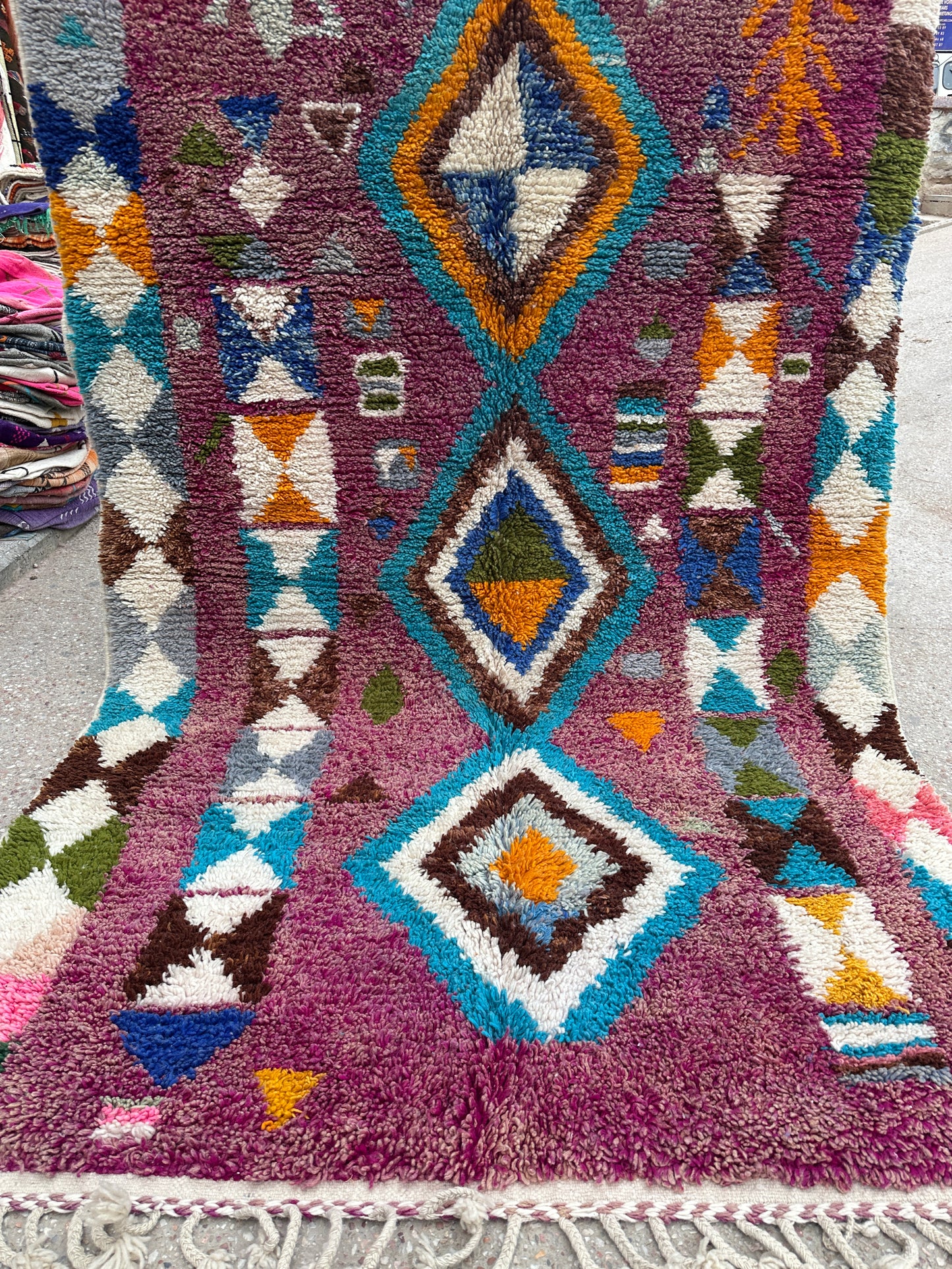 Handmade Azilal Rug, size 300 x 200 cm || 9.84 x 6.56 ft