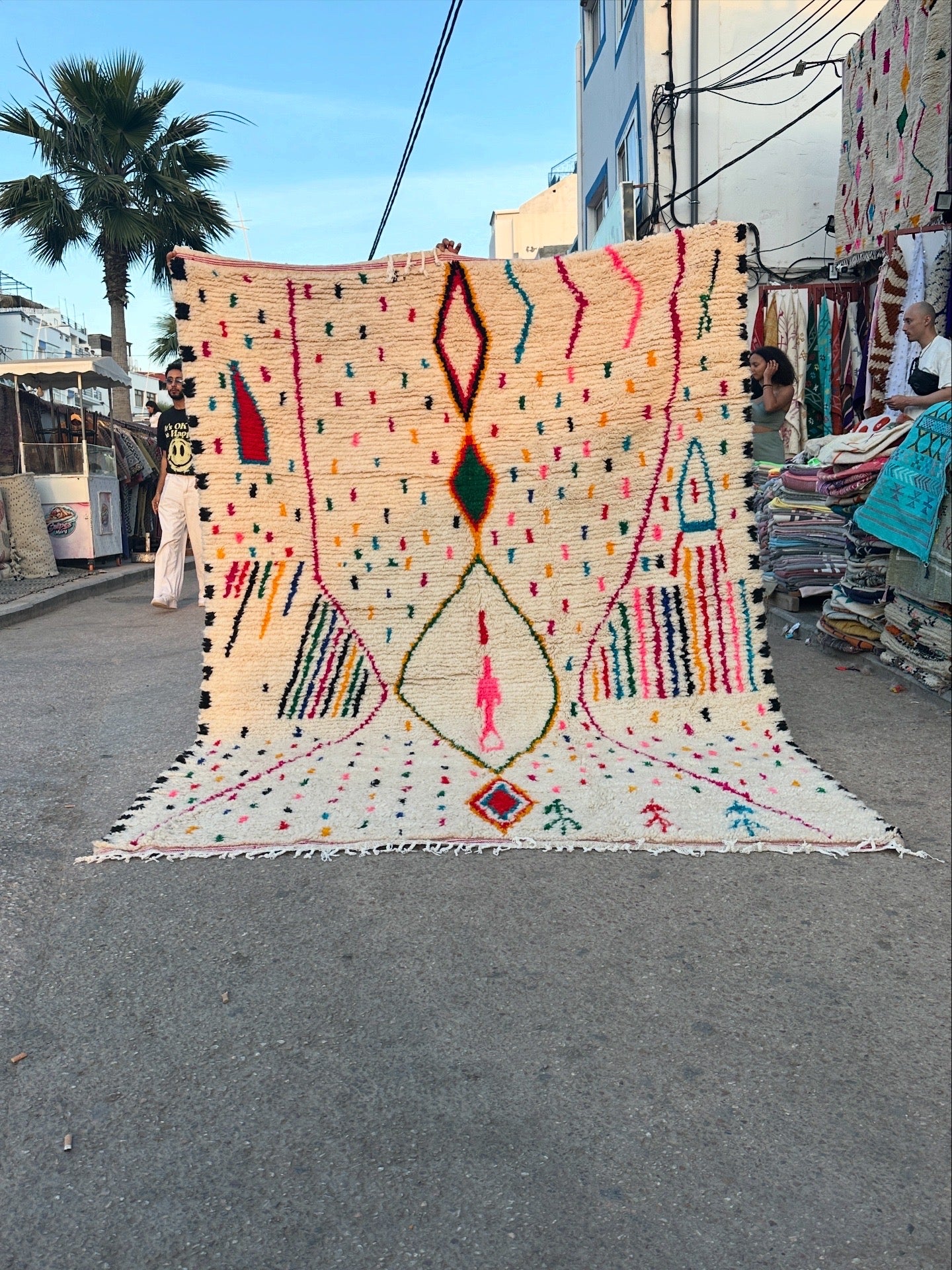 Handmade Azilal Rug, size 300 x 200 cm || 9.84 x 6.56 ft