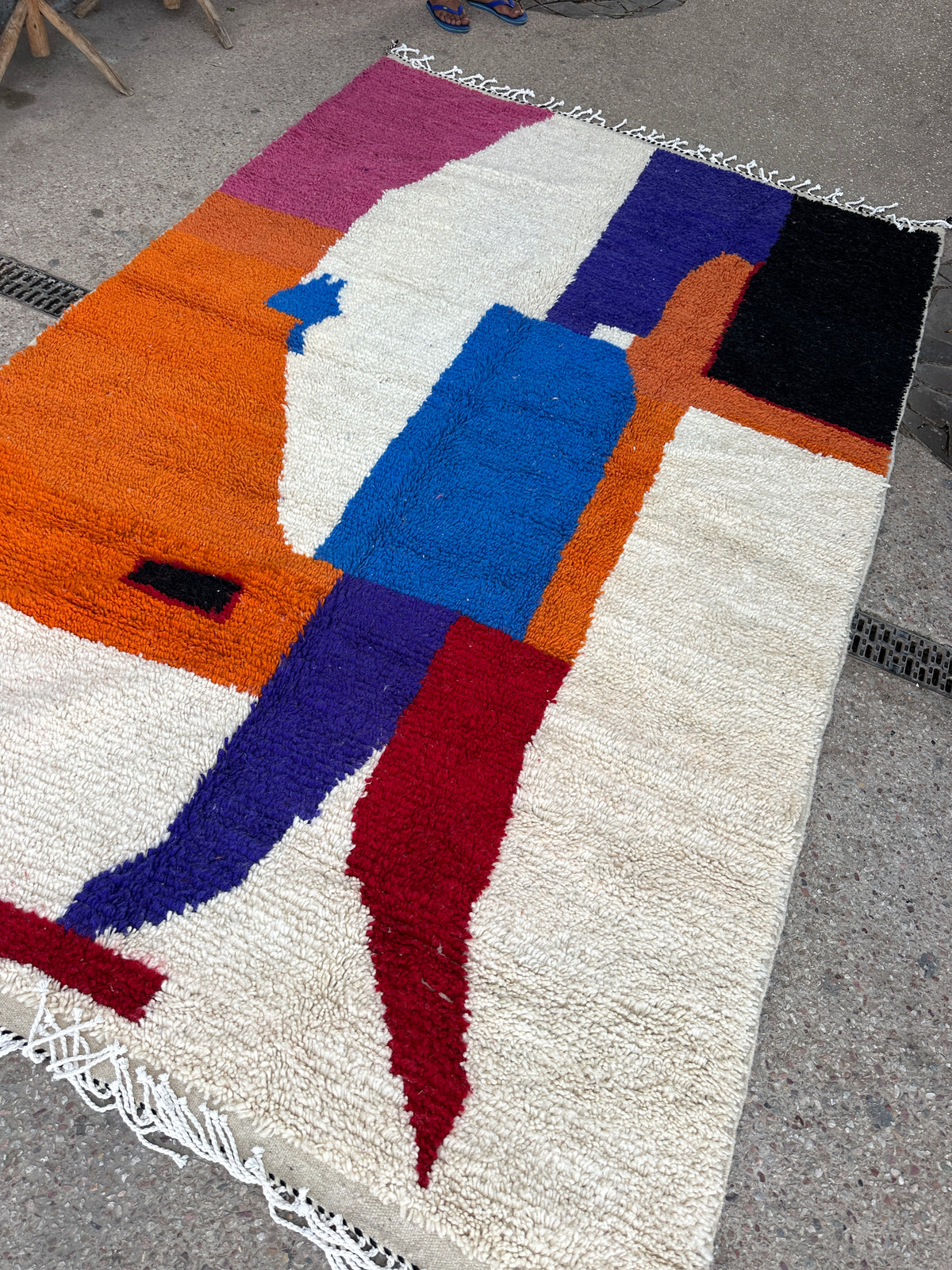 Handmade Azilal Rug, size 300 x 200 cm || 9.84 x 6.56 ft