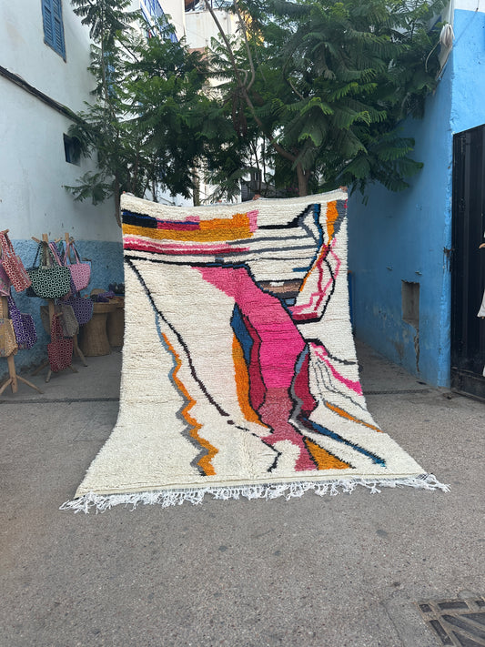 Handmade Azilal Rug, size 300 x 200 cm || 9.84 x 6.56 ft