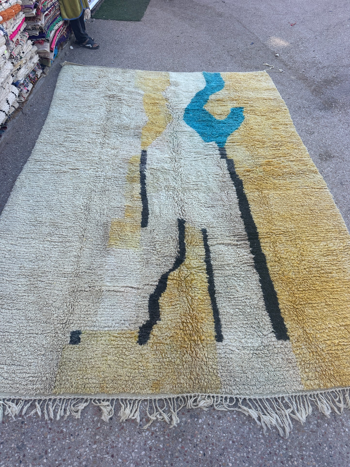 Handmade Baajad Rug, size 350x 250 cm