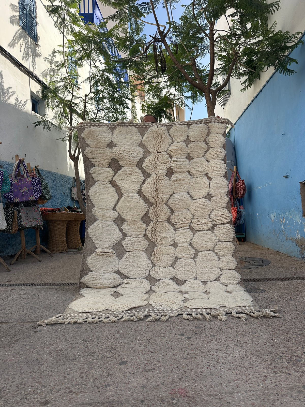 Beni Ouarain Rug size 230 x 140 cm