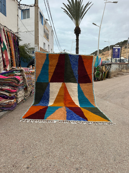 Handmade Azilal Rug, size 300 x 200 cm || 9.84 x 6.56 ft