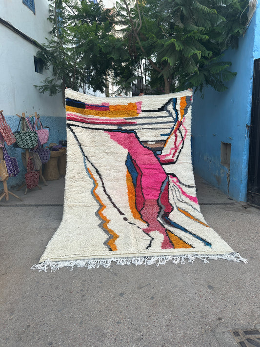 Handmade Azilal Rug, size 300 x 200 cm || 9.84 x 6.56 ft