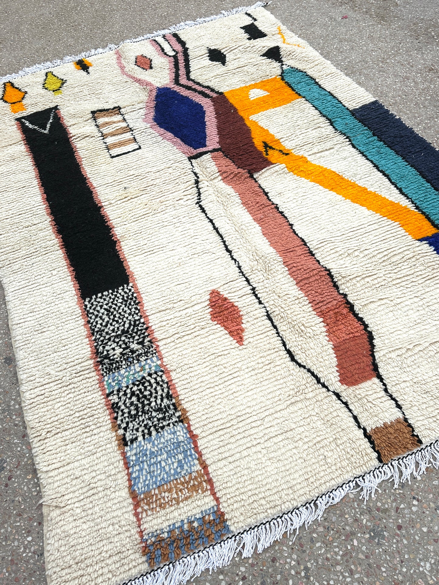 Handmade Azilal Rug, size 300 x 200 cm || 9.84 x 6.56 ft