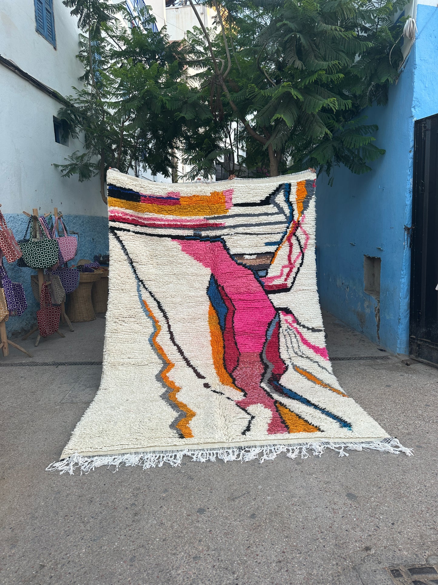 Handmade Azilal Rug, size 300 x 200 cm || 9.84 x 6.56 ft