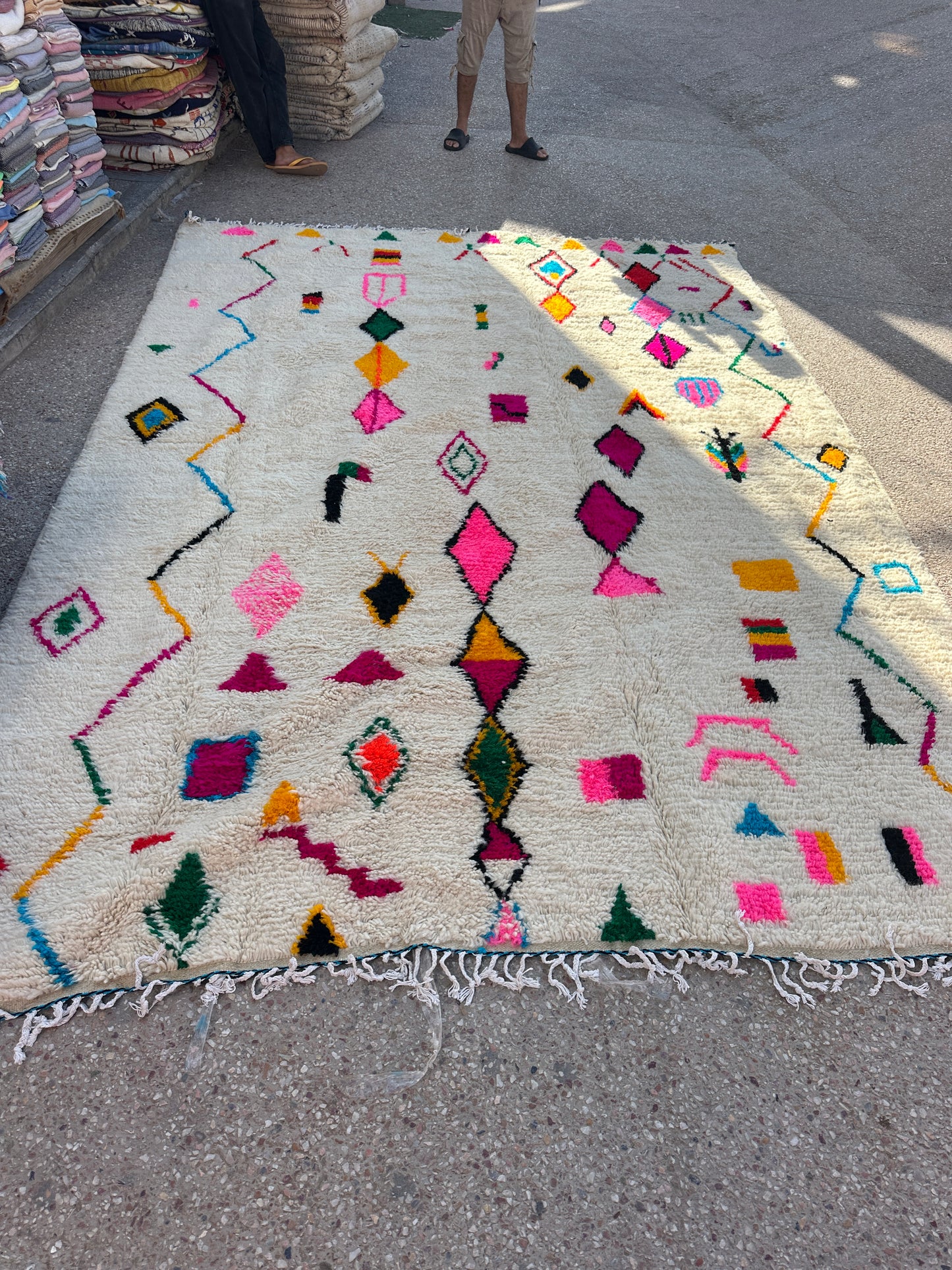 Handmade Azilal Rug, size 350 x 250 cm