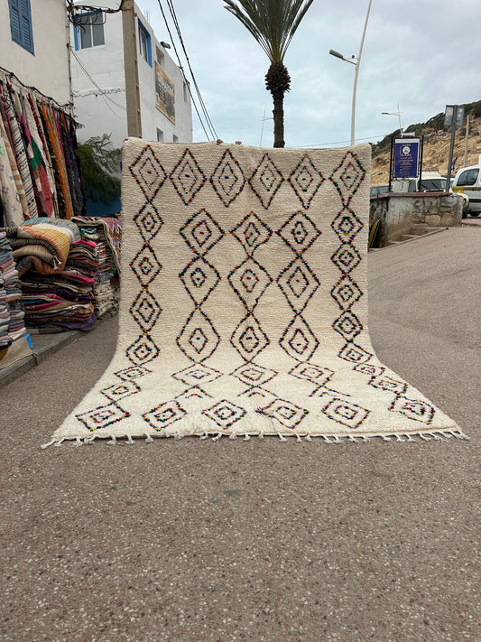 Handmade Azilal Rug, size 300 x 200 cm || 9.84 x 6.56 ft