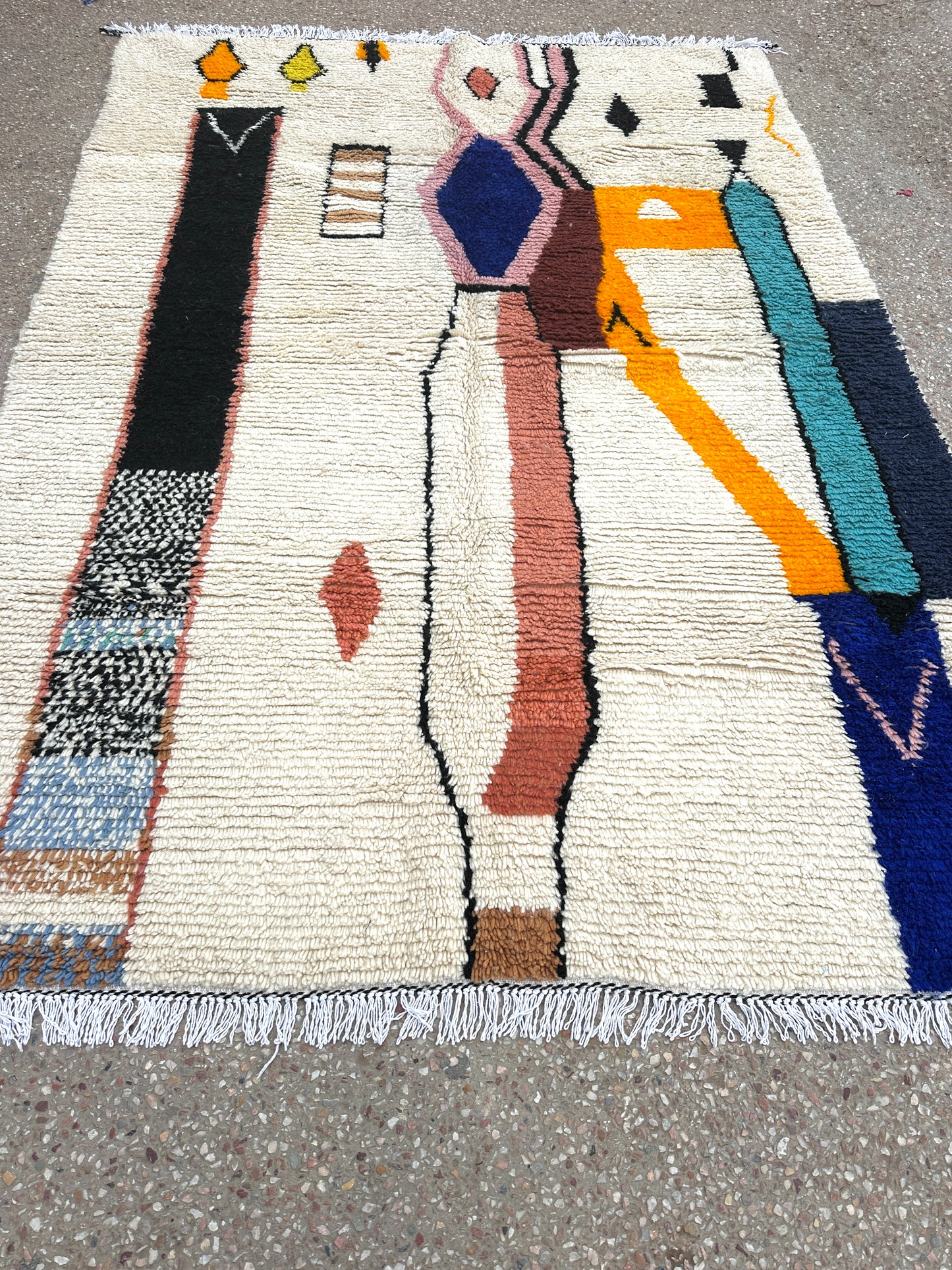Handmade Azilal Rug, size 300 x 200 cm || 9.84 x 6.56 ft